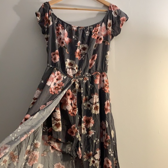 Floral Print Maxi Romper - Picture 3 of 3
